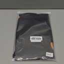 Werena Tummy Control Thong Shapewear for Women Mid High Waisted Body Shaper Underwear Lace Shaping Thong Girdle Panties (Large, Black)