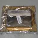 KBKBART Gold Framed Vintage Landscape Wall Art Home Decor, Retro Mountain Vintage Painting Prints, Moody Countryside Farmhouse Landscape Wall Decor, Canvas Wall Art for Living Room Bedroom Home Bathroom Decor(8"x10")