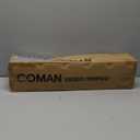 COMAN 73" Camera Tripod with Fluid Head, Lightweight Portable Tripod for Camera with Detachable Monopod Aluminium Alloy and QR Plate for DJI Canon Nikon Sony DSLR Camera Black Max Load 22.04lb(FF06S)