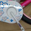 JOYSTAR Angel Girls Bike for Toddlers and Kids Ages 2-13 Years Old, 12 14 16 18 20 Inch Kids Bike with Training Wheels & Basket, 20 24 Inch Girls Bicycle with Handbrake & Kickstand (Fuchsia)