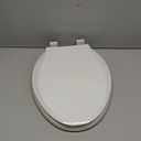 KOHLER 4636-RL-0 Cachet ReadyLatch Elongated Toilet Seat Slow Close, Soft Close Toilet Seat Quiet Lid, Contoured Grip-Tight Bumpers Installation Hardware, Apartment Essentials, White