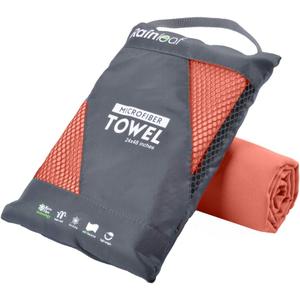 Rainleaf Microfiber Towel Perfect Travel & Gym & Camping Towel. Quick Dry - Super Absorbent - Ultra Compact - Lightweight. Suitable for Trip, Beach, Shower, Backpacking, Pool (60.00" x 30.00", Brick Red)