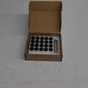 Orion Motor Tech M12x1.5 Lug Nuts, 12x1.5mm Wheel Lug Nuts Compatible with Toyota Camry Corolla Highlander RAV4 Tacoma, Honda Accord CR-V Civic Fit, Ford Escape Focus Fusion and More, Set of 20