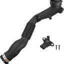 13717604033 Air Intake Hose with Sensor for BMW 335i 435i M2 M235i X3 X4 Intake Hose Intercooler to Throttle Housing Replaces# 13-71-7-604-033 7604033