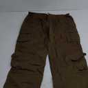 Men's Cargo Pants Cotton Ripstop Hiking Work Pants Comfort Casual Outdoor Pants with Multi Pockets 18