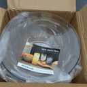 US Acrylic Vista Clear Plastic Salad and Serving 10-inch Bowls | set of 3 | Reusable, BPA-free, Made in the USA | 135 oz. capacity