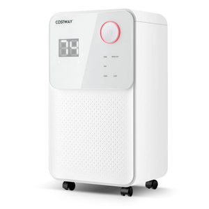 32 Pints 2000 Sq. Ft Dehumidifier for Home & Basements w/3-Color Digital Display, White 