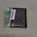 Stealth Mode Trifold Leather Wallet for Men with ID Holder and RFID Blocking (Black)