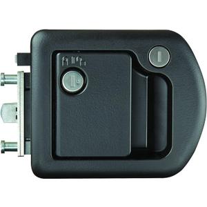 RV Designer T507 TriMark Motorhome Entrance Door Lock with Deadbolt - Fit for 1.38-1.58 RV Motorhome Doors - Right/Left-Hand Use - FMVSS 206 Compliant