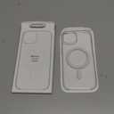 Apple iPhone 15 Clear Case with MagSafe: Lightweight Phone Case, Wireless Charging Compatible, Smooth Glossy Finish