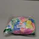 GAMISOTE Unisex Kids Tie Dye Sweatshirt Boys Girls Hooded Kangaroo Pocket Pullover Hoodies (5-6 Years, Red-yellow)