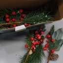 DR.DUDU 12 Pack Artificial Berry Twigs for Christmas Tree Decoration, DIY Christmas Red Berry Stems for Crafts Wreath Garland Ornaments, 6 Designs