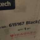 Yaheetech Bar Stools Set of 2, PU Leather Adjustable Swivel Barstools, Hydraulic Kitchen Counter Height Bar Chairs with Armrest and Back for Bar, Kitchen, Dining Room, White