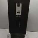 simplehuman 40 Liter / 10.6 Gallon Slim Kitchen Step Trash Can With Secure Slide Lock, Black Plastic