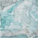 Addison Rugs Chantille ACN512 Teal 10' x 14 Indoor Outdoor Area Rug, Stain Resistant, Machine Washable, Non Shedding, Bedroom, Living Room, Dining Room, Kitchen Rug