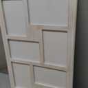 YESKAY 4x6 Picture Frame Collage for Wall Decor,Multiple Photo Collage Frames with Tempered Glass,8-Opening for 4 x 6 Picture Frames,Rustic White,1 Pack(OD:11.75X21in)