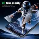 WSKEN for Samsung Galaxy S25 Edge Screen Protector - [Fingerprint Unlock Support] Case Friendly Auto Dust Removal Shatterproof Bubble Free HD Tempered Glass Film for Galaxy S25 Edge,2 PCS (Clarity)