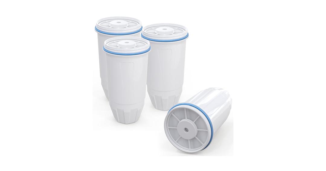 Upgraded Water Filter Replacement for Zero Pitcher and Dispenser ZR-001 ZR-004 ZP-006 ZR-017, Multi-Stage Filter System, Effectively Reducing Lead, Chromium, PFOA, and PFOS, Pack of 5, By DESENRUIS