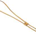 uxcell PU Leather Drawstring, 37.8 Inch Detachable PU Pull String Purse Strap Replacement Adjustable Drawstring Bunches Pocket Straps for Bucket Bag Shoulder Bag Crochet Purse, Yellow