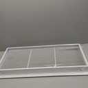 HVAC Premium 30" X 14" Aluminum Return Filter Grille for 1" Filter - Easy Airflow - Linear Bar Grilles [Outer Dimensions: 32.5"w X 16.5"h]