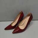 Elisabet Tang Women's High Heels Pumps Closed Pointed Toe Stiletto 4inch Heels Classic Office Special Dressy Wedding Pump Shoes, Size: 7.5