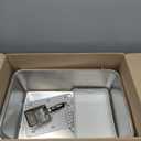 Stainless Steel Cat Litter Box Set
23x16inch