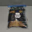 Kuoser Waterproof Dog Coat, Reversible Dog Jacket for Small Dogs, Adjustable Durable Doggie Winter Coat Warm Cozy Puppy Cold Weather Apparel from Small to Large Breed, Green S (Small (Pack of 1))