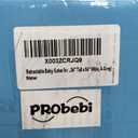 PRObebi Retractable Baby & Dog Gate - Extends to 54" Wide, 34" Tall - Stair, Doorway & Hallway Use
