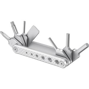 SMALLRIG Folding Tool Set with Screwdrivers and Hex Key Wrenches, Seven Functional Tools Included (Silver) - AAK2213D