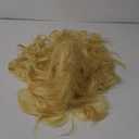 Women Blonde Beehive Wig Long Curly Wavy Bouffant Heat Resistant Synthetic Hair wigs for Womens Vintage Costume Cosplay Halloween Party (one size)