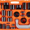 VEVOR Ball Joint Press Kit, 25 pcsTool Kit, C-Press Ball Joint Remove and Install Tools, for Most 2WD and 4WD Cars, Heavy Duty Ball Joint Repair Kit for Automotive Repairing