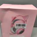 SOMIC G951s Pink Stereo Gaming Headset with Mic for PS4,Xbox,PC,Mobile Phone,3.5mm Noise Reduction Cat Ear Headphones Lightweight Over Ear Headphones for Woman