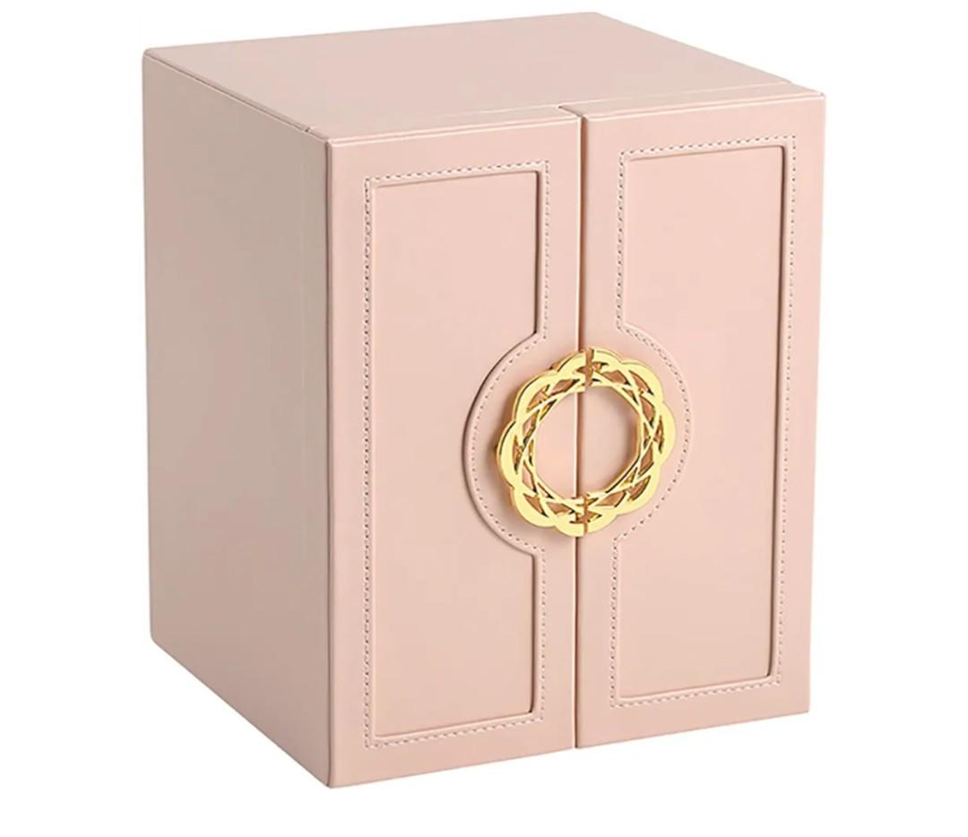 Cute Jewelry Box for Women teen Girls Jewelry Organizer Large Jewelry Organizers and Storage Faux Leather Jewelry Storage Jewlery Box Jewellery Box Joyeros Organizador De Mujer