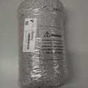 Smiry Luxury Chenille Bathroom Rugs 47x20, Extra Soft and Absorbent Shaggy Bath Mat, Machine Washable, Non-Slip Plush Carpet Runner for Tub, Shower, and Floor, Home Decor Accessories, Light Grey