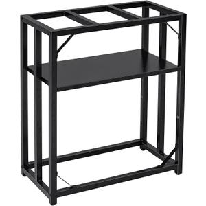 Fish Tank Stand, Aquarium Stand for 20 Gallon, Upgrade Aquarium Turtle Tank, Adjustable 2-Tier Fish Tank Rack ( 24.8" L x 13" W x 30.1" H )