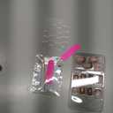 Winter Press on Nails Short Square Fake Nails Press ons Leopard Print French Nail Tips Glue on Nails Sticker Acrylic Kit Glitter False Nail Art Glossy Stick on Nail for Women Manicure 24Pcs