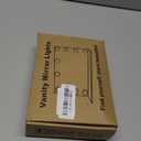 LED Vanity Mirror Lights with 12 Stick On Dimmable Bulbs, 3000K 4500K 6500K & 10 Brightness Levels Adjustable, Plug in USB Cable, Hollywood Style Mirror Lights for Makeup Desk Bathroom Dressing Room