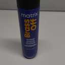 Matrix Brass Off Toning Blue Shampoo - Refreshes and Neutralizes Brassy Tones, For Color Treated Hair, Lightened Brunettes or Dark Blondes (10.1 Fl Oz (Pack of 1))