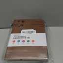 OMEYA 4 Pack Lined Journal Notebooks for Work, 100gsm Thick Paper, 5.7"x 8.3", College Ruled A5 Notebook Bulk, Leather Journal for Writing, Hardcover Notebooks for School, Office, Journal for Men