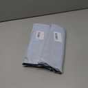 2 x Weather Stripping Door Seal Strip, 118'' Foam Weatherstripping Window Sealer Winter, Door Soundproofing Self Adhesive Window Door Insulation Strip for Exterior Door, Draft Stopper Gap Filler (White)