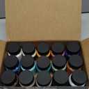 Nicpro 14 Colors Chalk Paint for Furniture, 2 fl oz (60ml) Ultra Matte Finish Acrylic Craft Paint, Non-Toxic Chalk Furniture Paints for Wood, Metal, Cabinets, Home Decor with Liquid Wax, Color Wheel