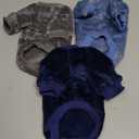 FabriCastle Dog Sweater, 3-Pack Dog & Cat Clothes, Ultra Soft and Warm Pet Jackets forl Dogs Boy & Girl, Winter Pet Apparel Costumes, Puppy Outfits (Grey,Blue,Dark Blue, Small)