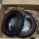 BABEJIA 10x2.50 (60/70-6.5) Solid Scooter Tires for Ninebot G30, 2 Pack