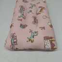Reidio 1Pcs Toddler Pillow Double Sided Breathable Soft Cotton & Minky Dot Fabric Kids Pillow Cute Small Pillow Machine Washable (Rose)