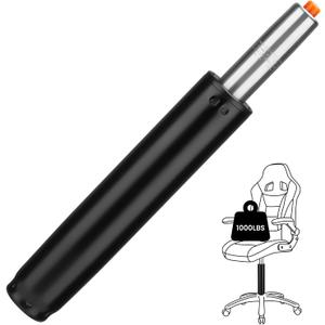 Office Chair Cylinder Replacement - Heavy Duty Class 4 Hydraulic Pneumatic Gas Lift Cylinder(12" to 18" Adjustable, 1000 lbs Capacity) - Universal Fit for Most Executive Office Chairs (5.9" Stroke)
