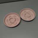 Ceramic Cat Slow Feeder Bowl - Pastel Series Cat Plate for Dry and Wet Food - Cute Maze Feeder Dish for Healthy Eating - Dishwasher Safe - 6.3''W x 1.2''H - 7 OZ - Light Pink