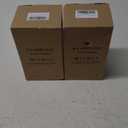 3x3 Flickering Flameless Candles Set of 4, 2AA Battery Life 600 Hours Battery Candles Flickering with Timer,3 inch Flameless Candles with Remote for Indoor/Outdoor, Ivory