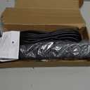 6Ft Power Strip Surge Protector - Yintar Extension Cord with 6 AC Outlets and 3 USB Ports for for Home, Office, Dorm Essentials, 1680 Joules, ETL Listed, (Black)