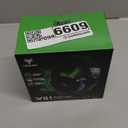 WESEARY Wireless Gaming Headsets for PC, PS5, PS4, Switch, Mac, 2.4GHz Wireless Gaming Headphone with ENC Noise Canceling Microphone, Bluetooth 5.4, Cool Lighting, 50H Battery, 50mm Drivers