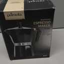 Primula Classic Stovetop Espresso and Coffee Maker, Moka Pot for Italian and Cuban Caf Brewing, Greca Coffee Maker, Cafeteras, 6 Espresso Cups, Black